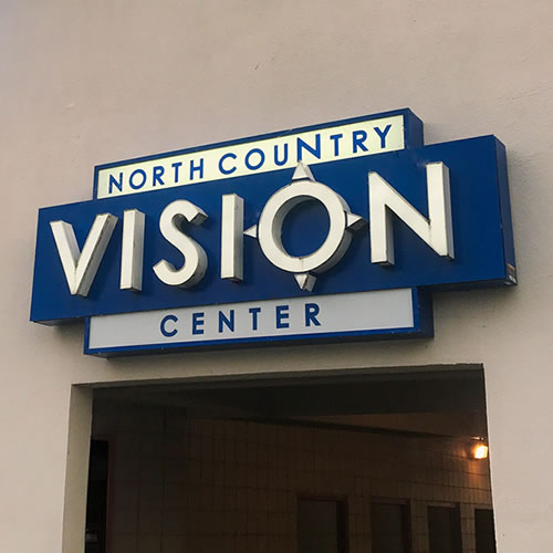 North Country Vision Center Sign