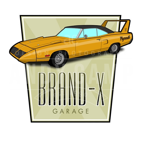 Brand X Garage Logo