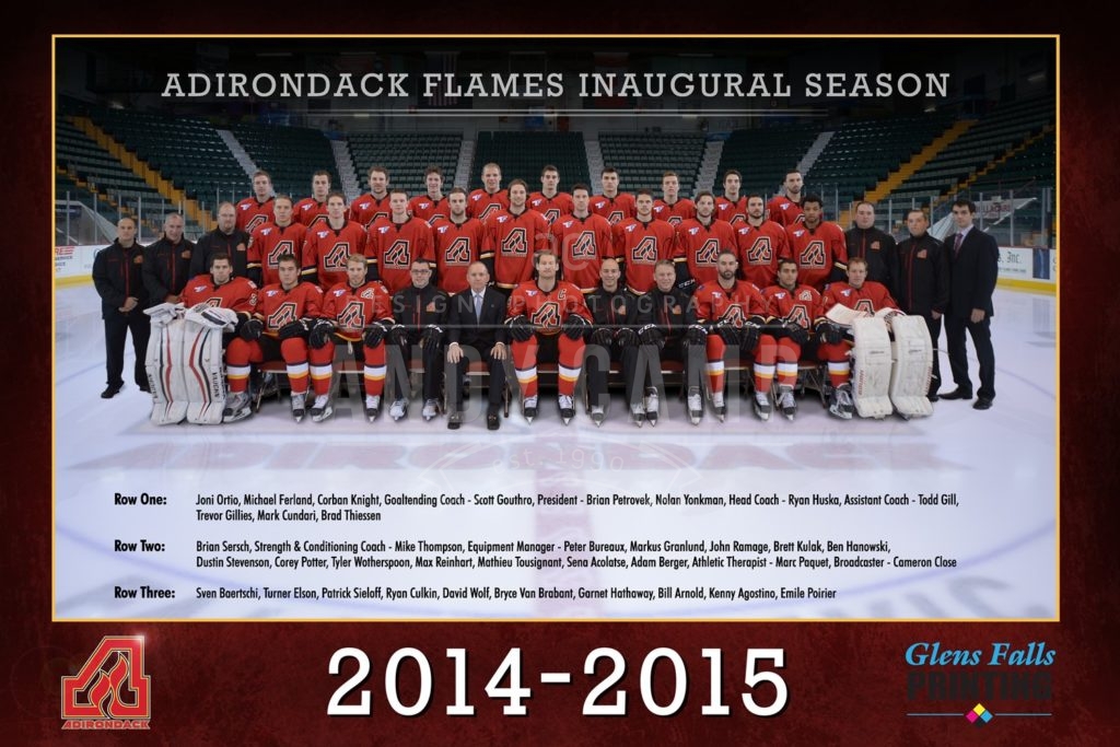 Adirondack Flames Poster