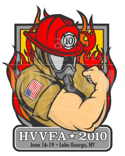 Hudson Valley Firefighter's Association Logo