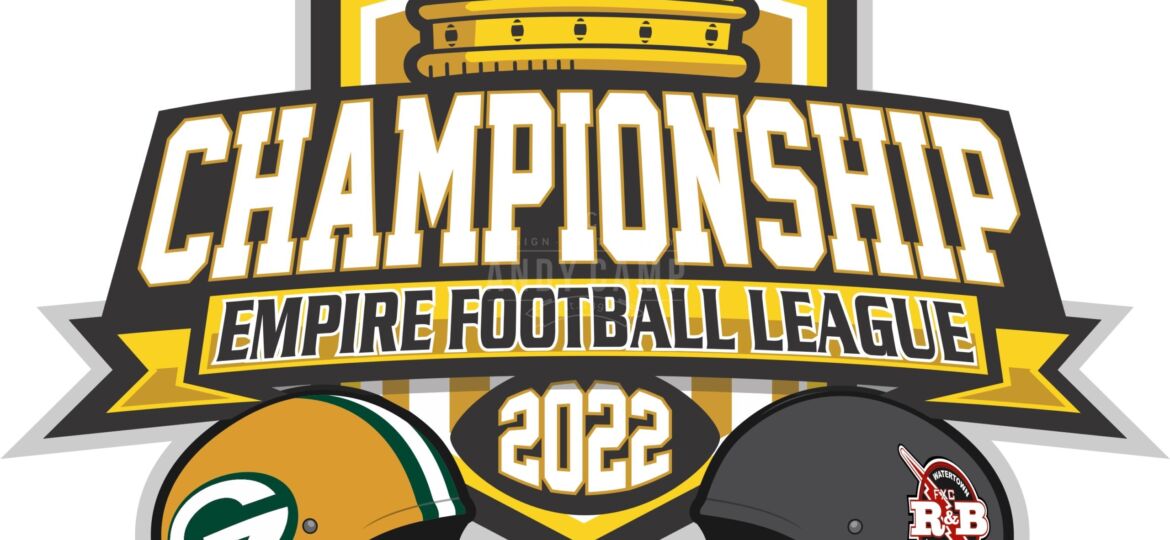 2022 Empire Football League Championship Game Logo