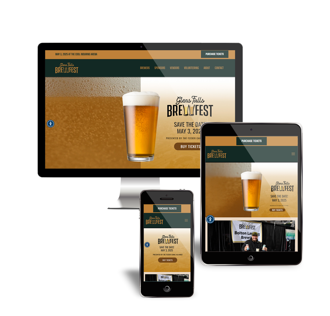 Glens Falls Brewfest website update